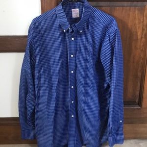 Brooks Brothers blue button up